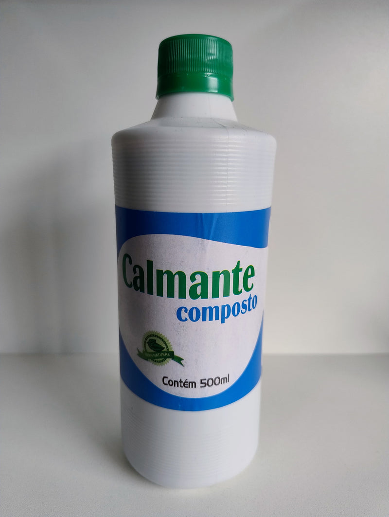 Calmante Composto em garrafa