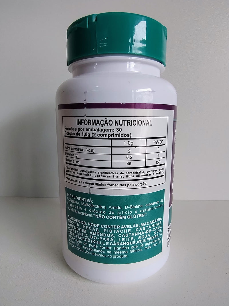 Colágeno Hidrolisado + Biotina em cápsula