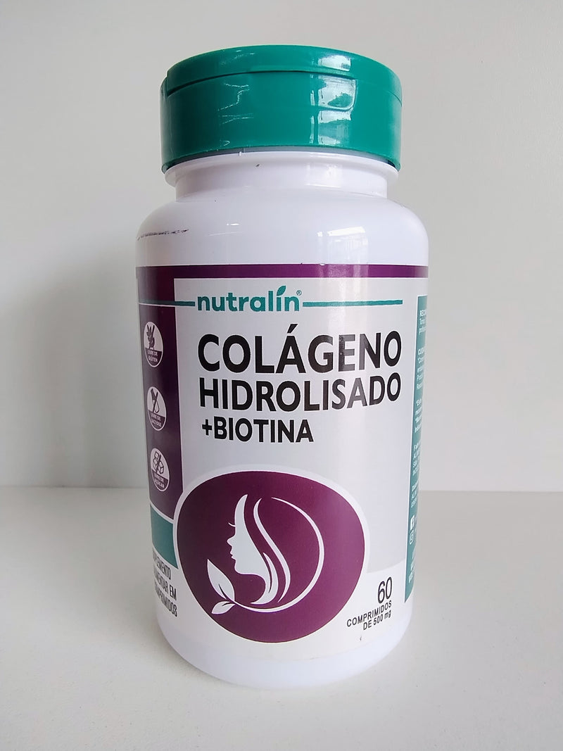 Colágeno Hidrolisado + Biotina em cápsula