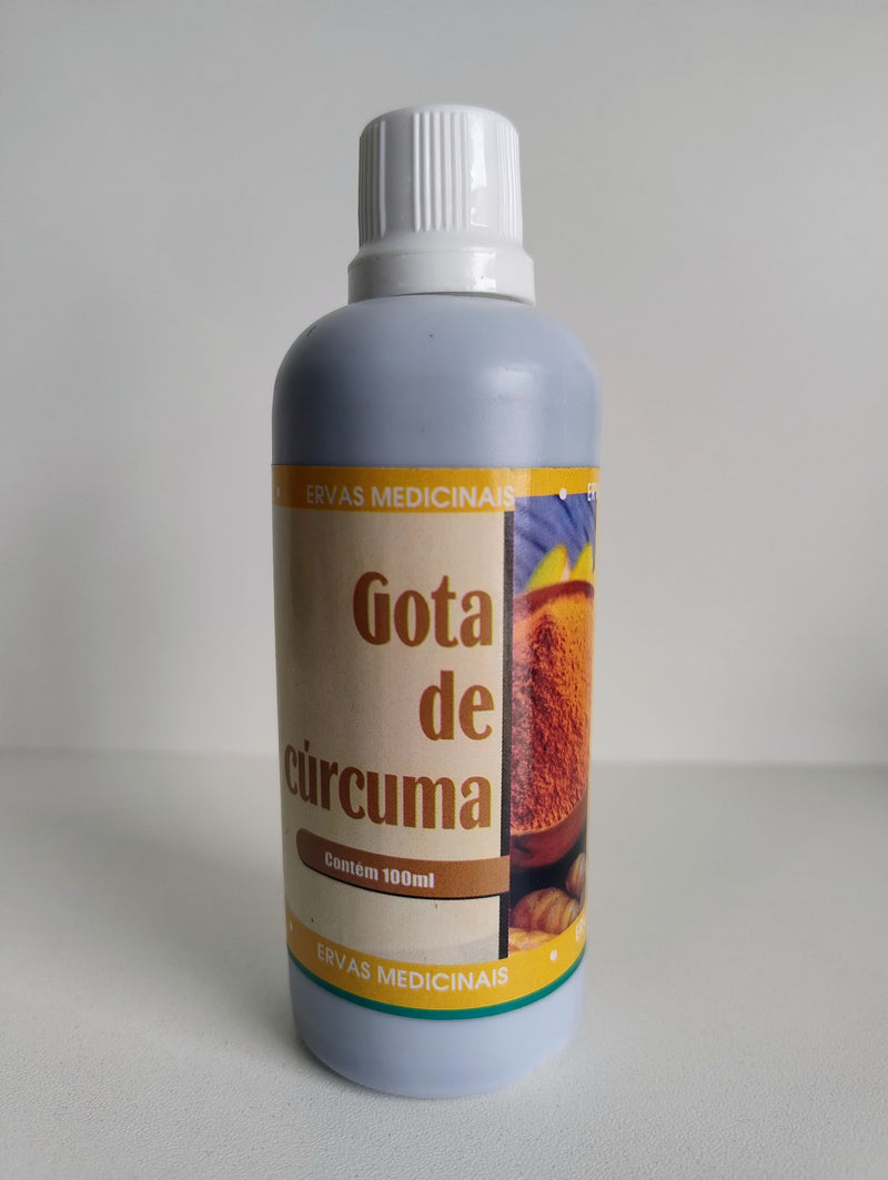 Cúrcuma em gotas