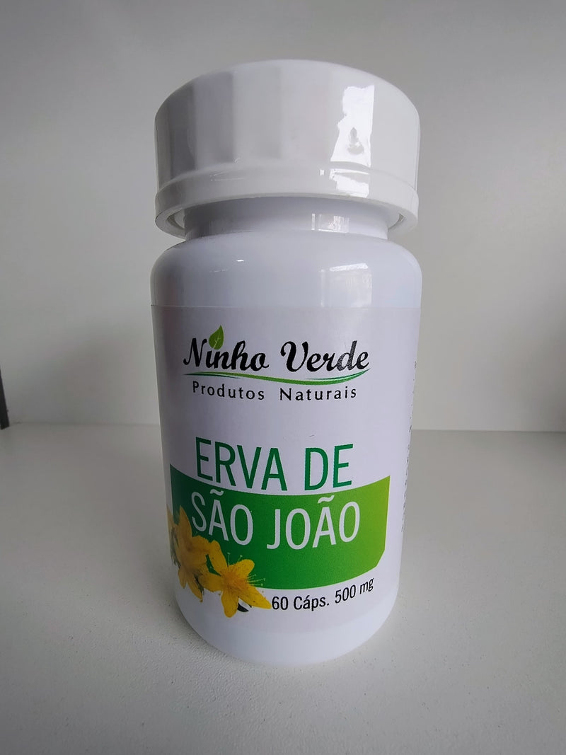 Erva de São João em cápsula
